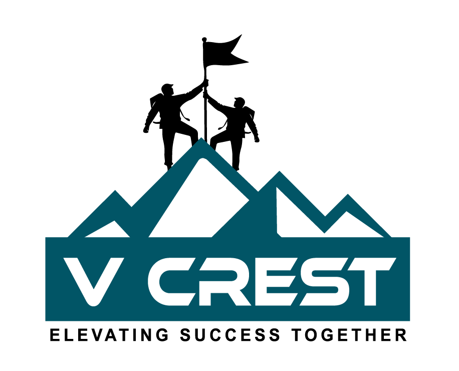 V Crest logo